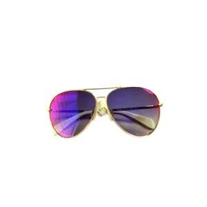 RAG & BONE RNB1006/S 3YG HI GOLD FRAME DARK GREY AUTHENTIC SUNGLASSES 63 - 11